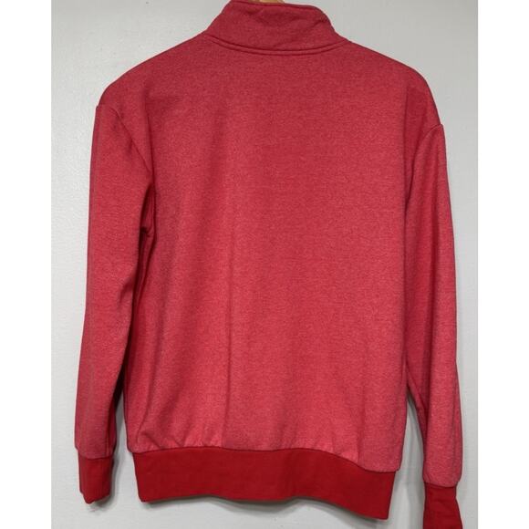 Ohio State Buckeyes Champion Sweatshirt Women’s Size Medium 1/4 Zip Red - Picture 7 of 10